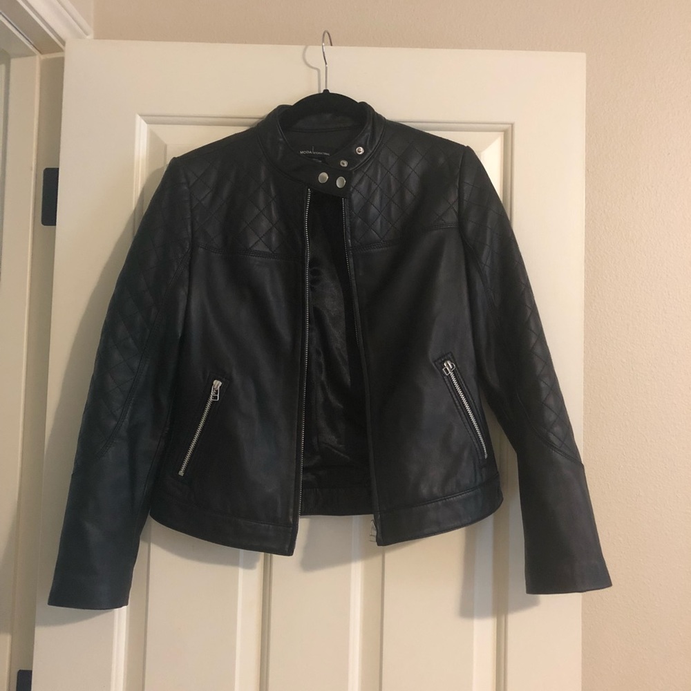 Leather jacket